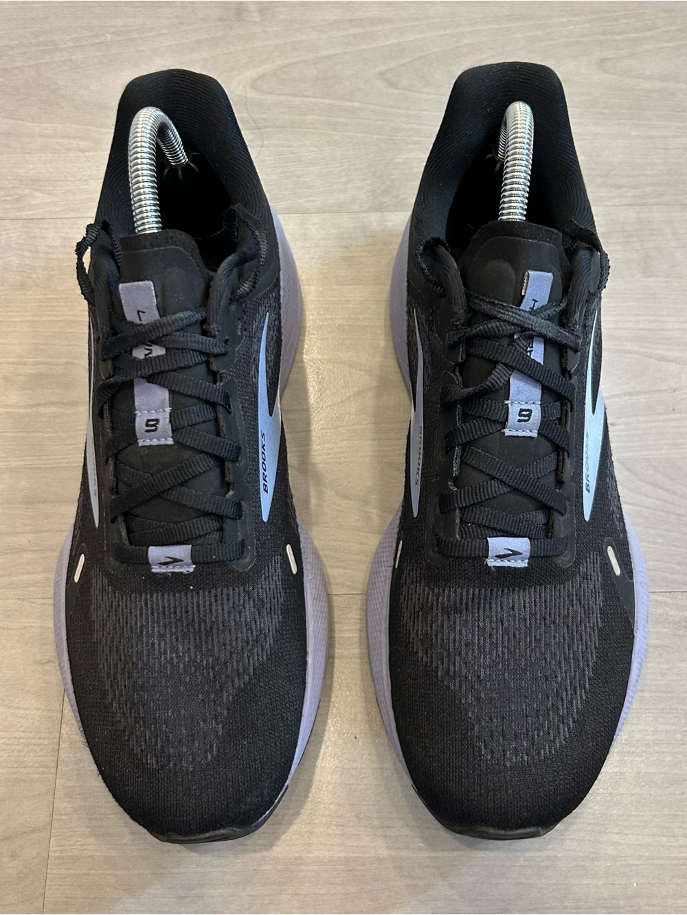 Brooks Launch 9 Black Purple Running Shoes Size 9.5 Women’s Athletic Sneakers - Picture 4 of 9